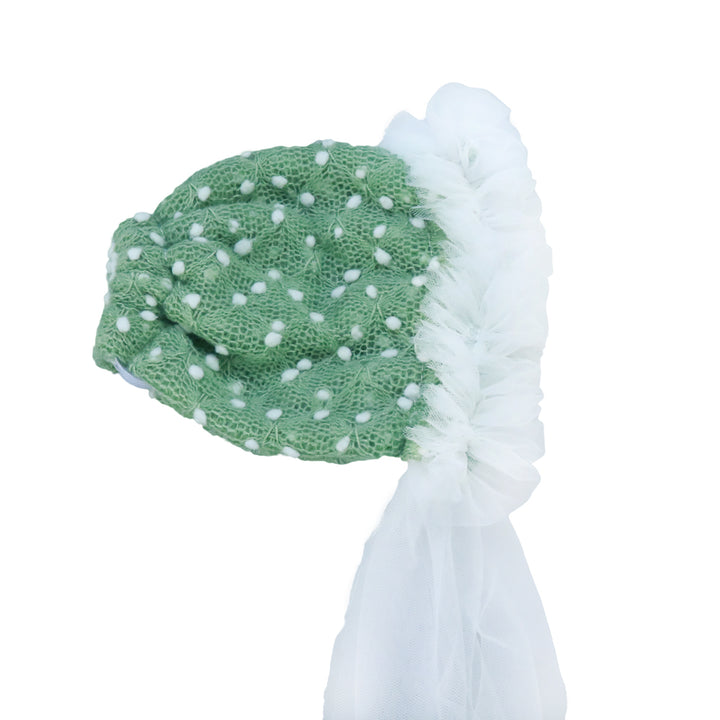 Newborn Floral Bonnet