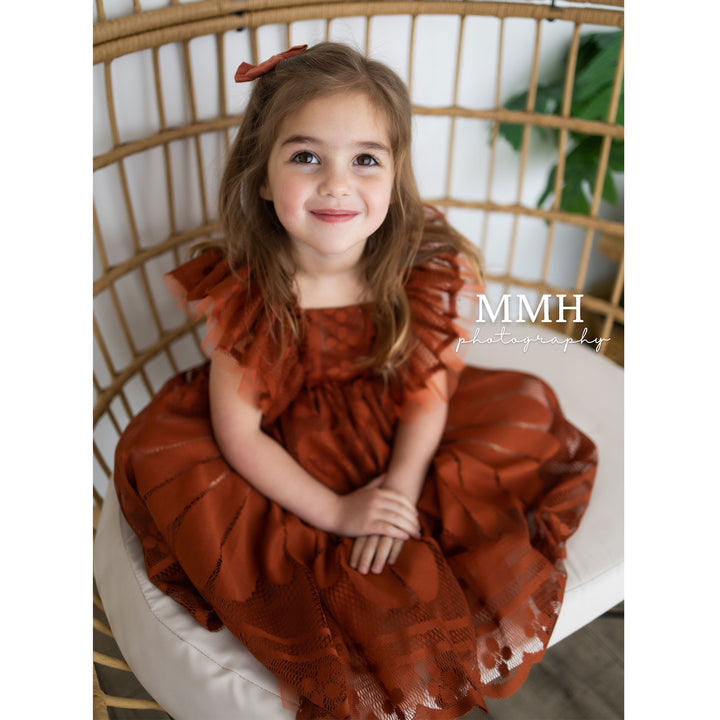 June Little Girl Gown