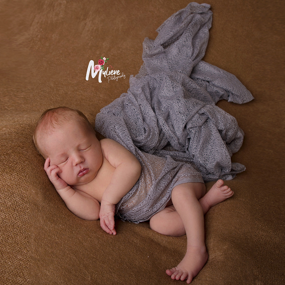 Newborn Mesh Fabric Backdrop Newborn Posing Prop Newborn Photography Props - Don&Judy Newborn&Maternity photography props