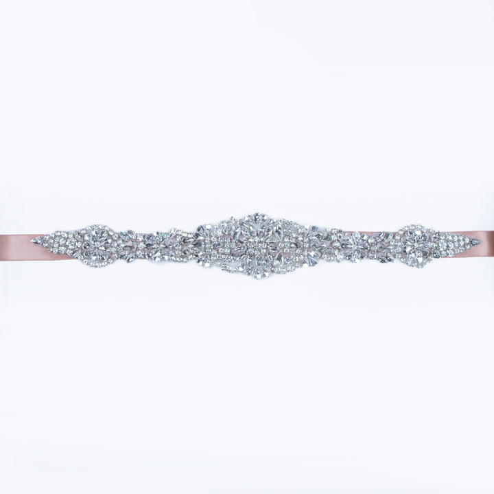 Crystal Rhinestone Maternity Belt for Photoshoot Maternity Photo Dress Accessories 270CM x 2CM - Don&Judy Newborn&Maternity photography props