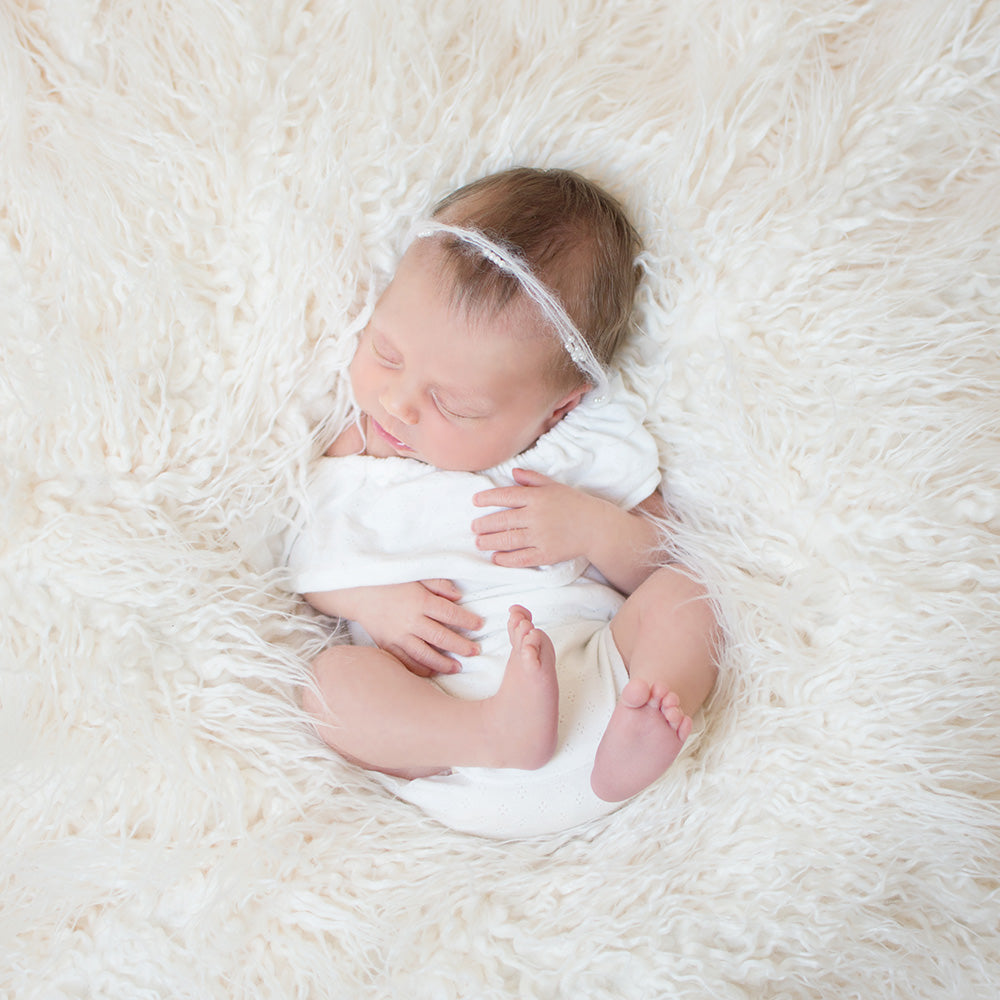 150x100cm Mongolia Faux Newborn Baby Blanket