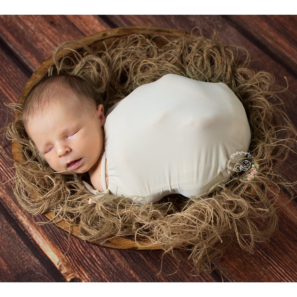 Newborn Photography Basket Jute Fillers Newborn Photography Backdrop Newborn Photography Props - Don&Judy Newborn&Maternity photography props
