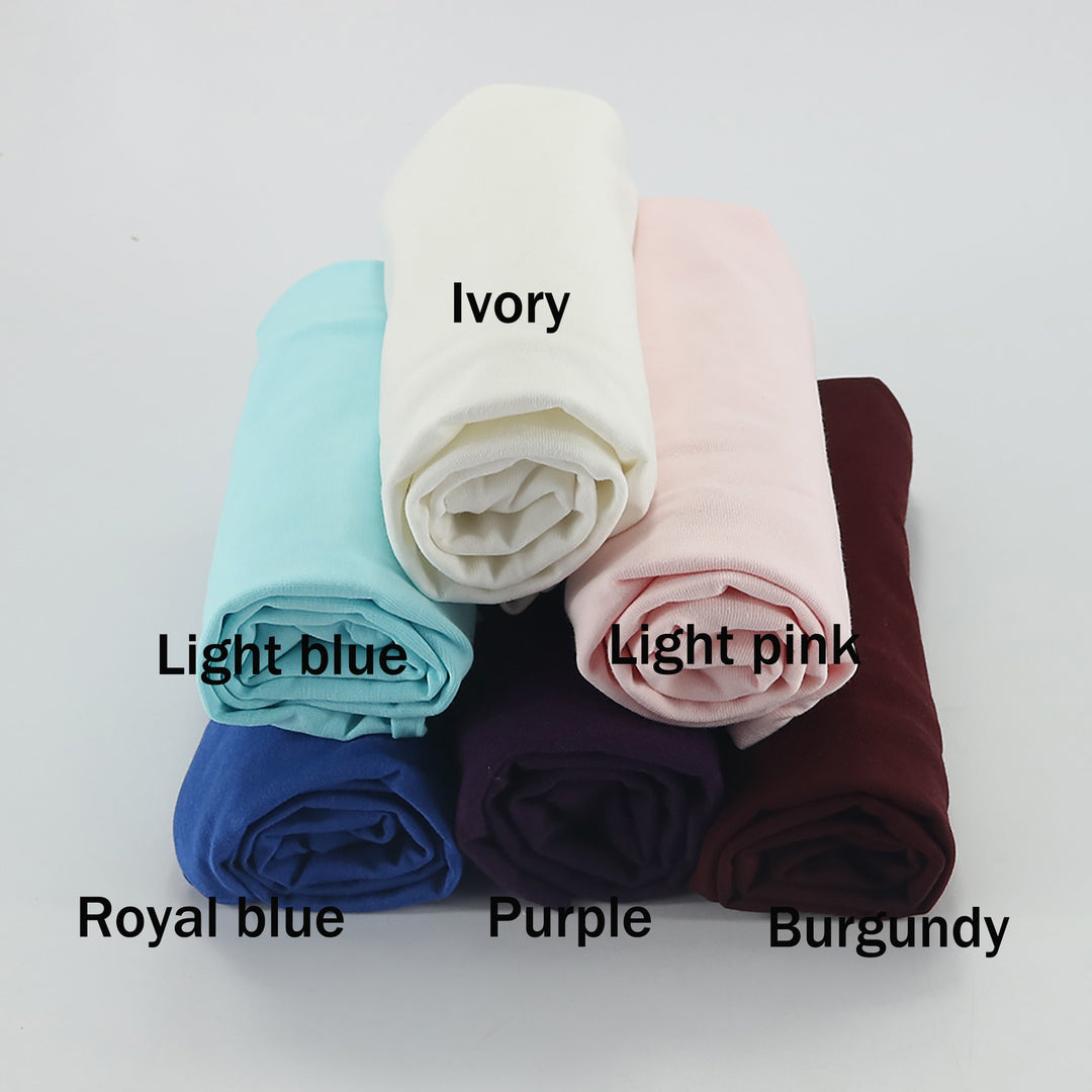 Newborn Photo Wraps Soft Stretchy Lycra Fabric Wrap Newborn Props Photography 2pcs/Lot - Don&Judy Newborn&Maternity photography props