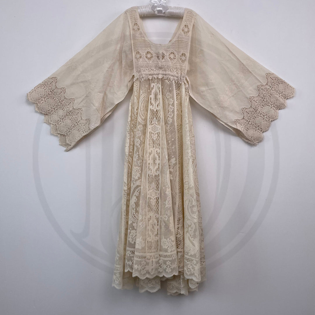 Jodie Little Girl Cotton+Lace Dress