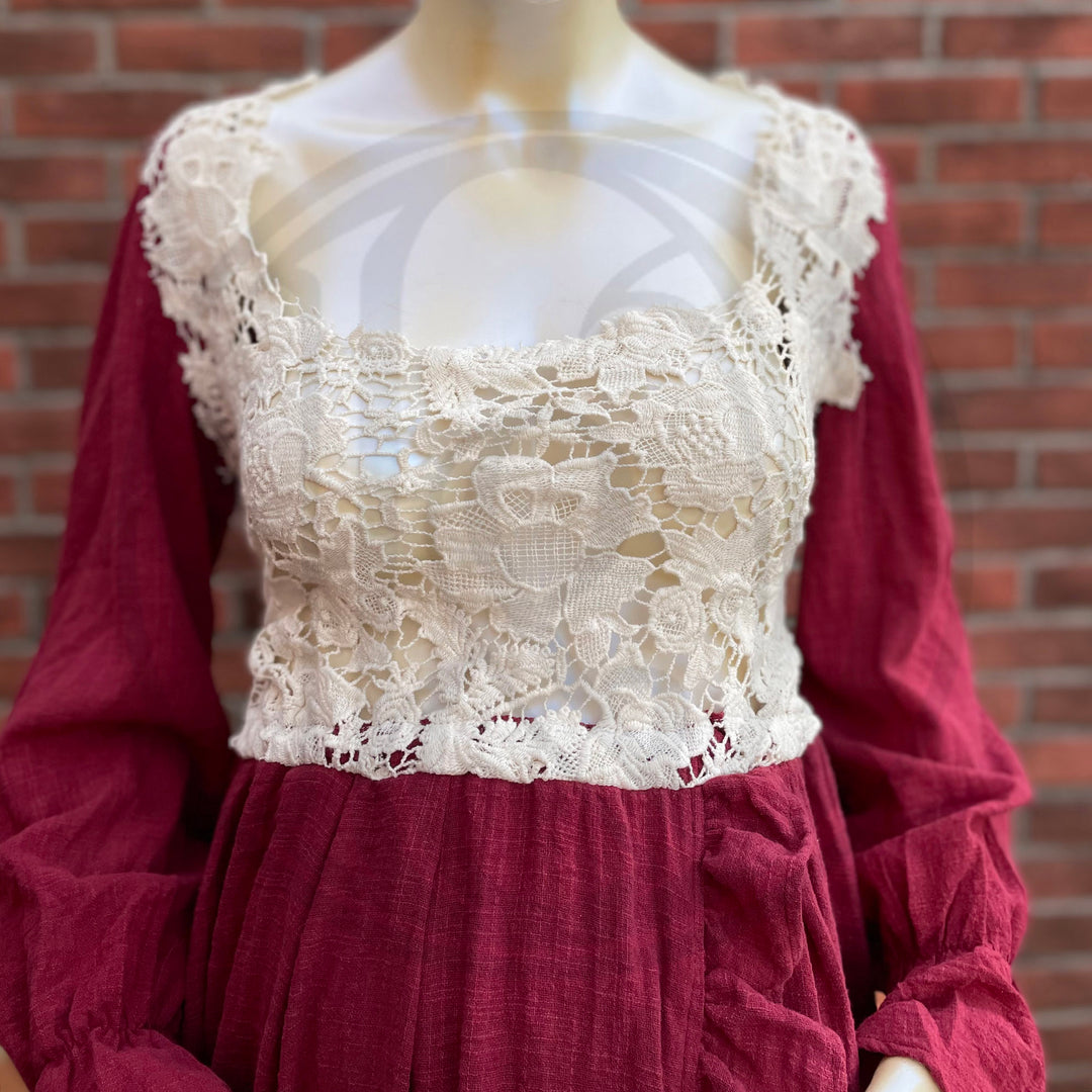 Josephine Cotton Floral Gown