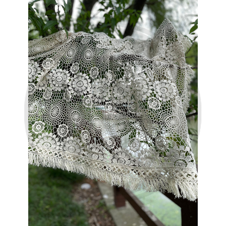 Cotton Embroidery Backdrop