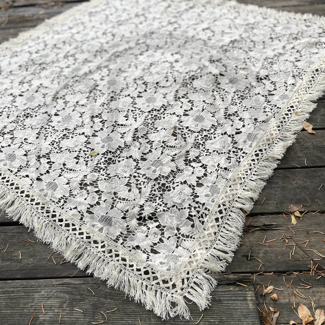 Cotton Embroidery Backdrop