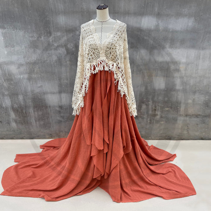 Ivy Boho Cotton Gown