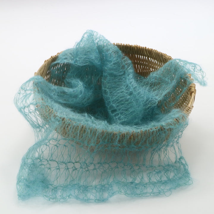 Mohair Newborn Wrap Newborn Wraps Crochet Newborn Wraps for Photography Newborn Photo Props 60x30CM - Don&Judy Newborn&Maternity photography props